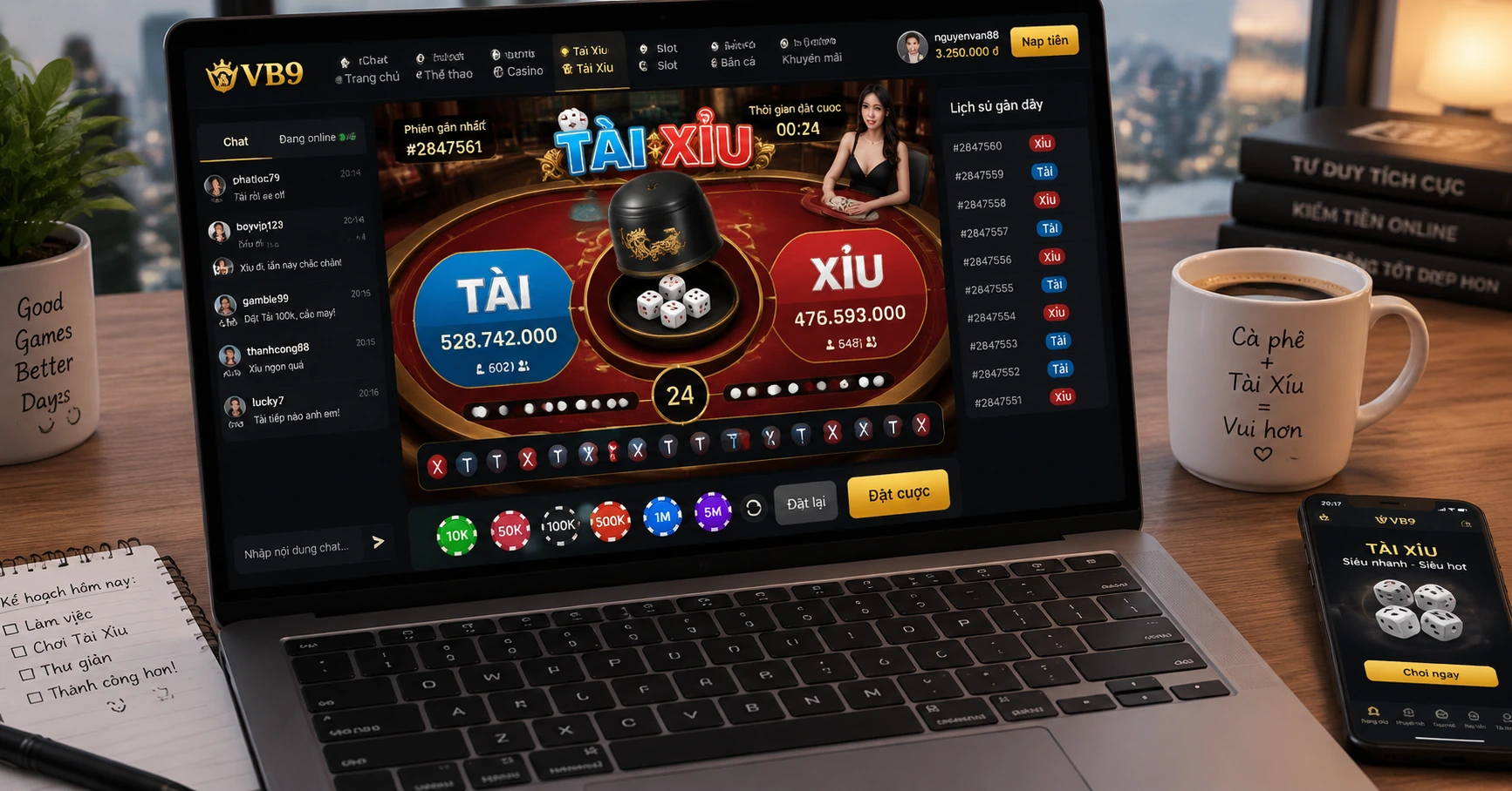 Tài xỉu trên kubet: Hướng dẫn chi tiết và mẹo chơi hiệu quả - image 2 Tài xỉu trên kubet: Hướng dẫn chi tiết và mẹo chơi hiệu quả - image 2