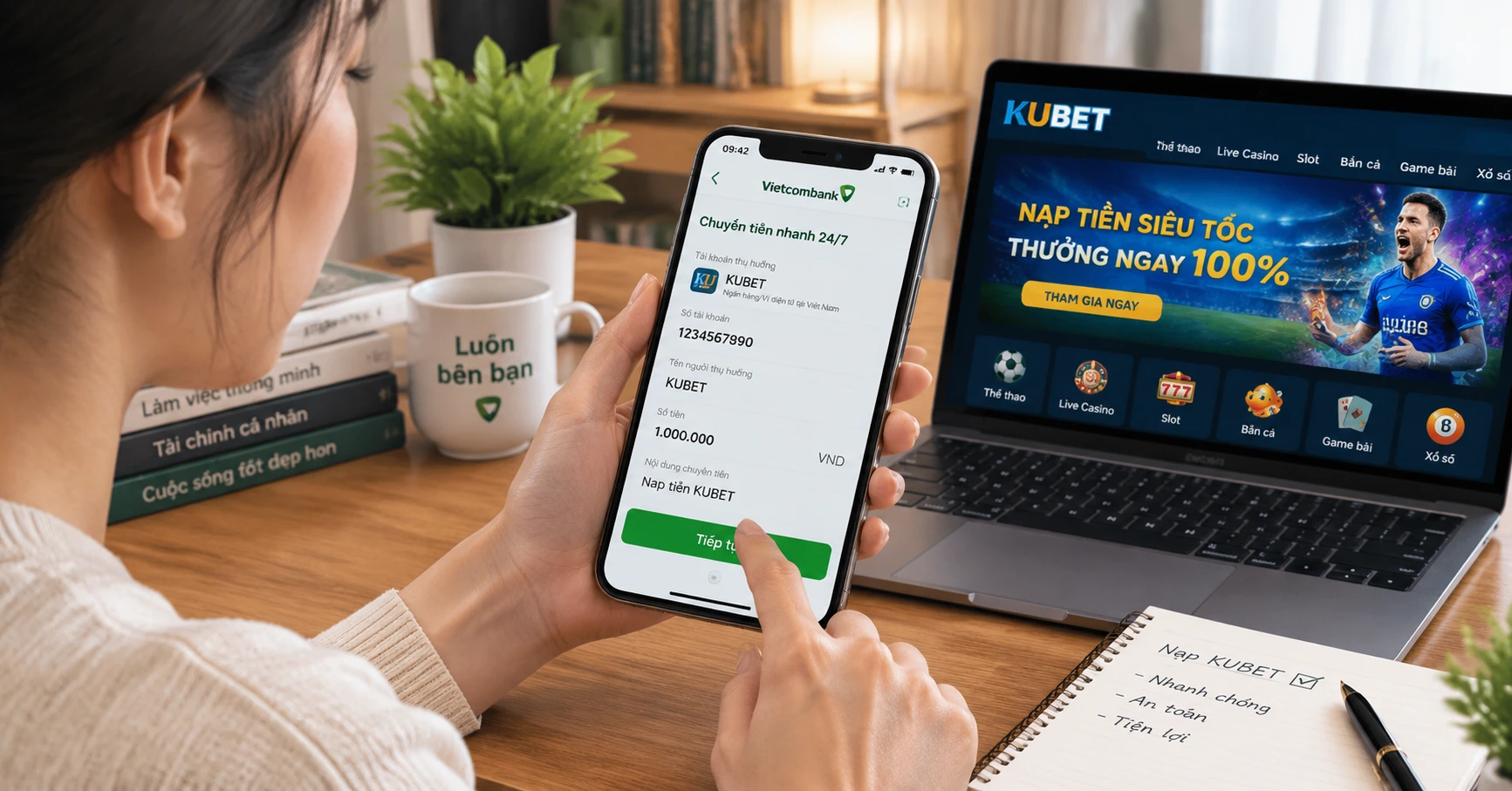 Nạp tiền kubet vietcombank naptienkubet.net - Hướng dẫn chi tiết và nhanh chóng - image 2 Nạp tiền kubet vietcombank naptienkubet.net - Hướng dẫn chi tiết và nhanh chóng - image 2