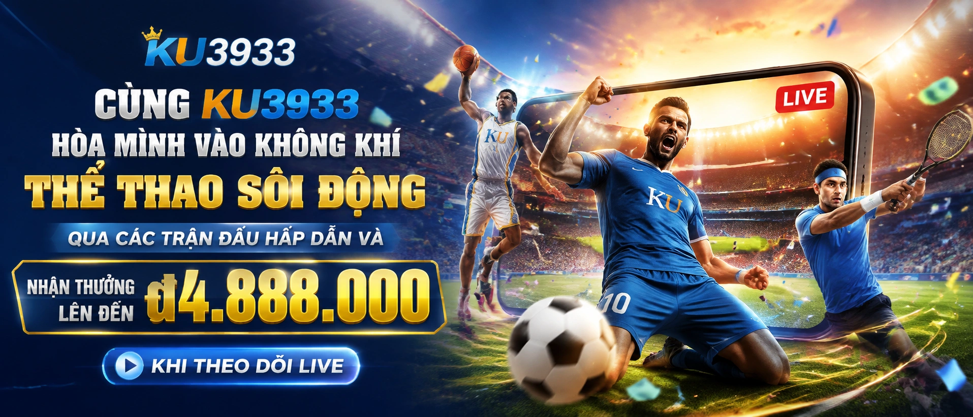 KU3933 giao diện hỗ trợ trên di động