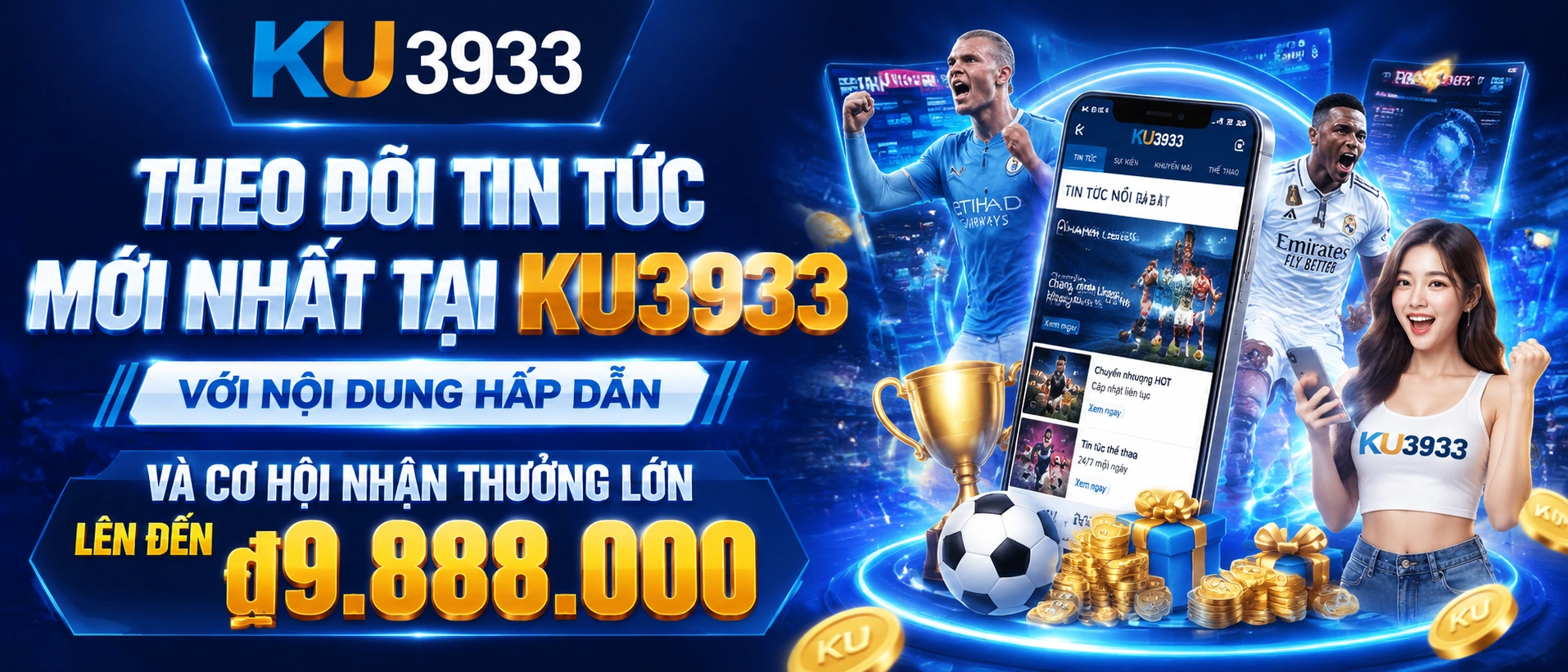 Người dùng xem tin tức và ưu đãi trên điện thoại